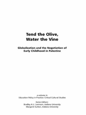 cover image of Tend the Olive, Water the Vine